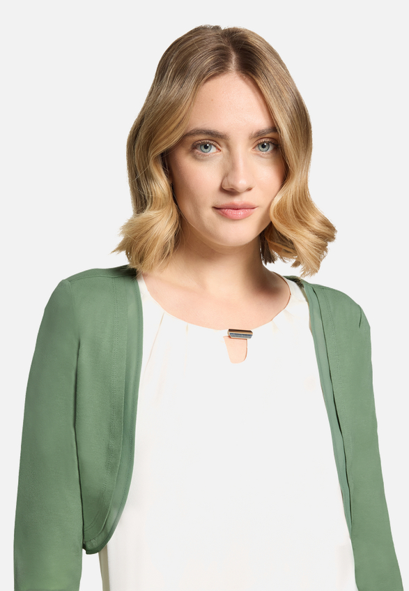 Bolero-Jacke figurbetont / Detailbild