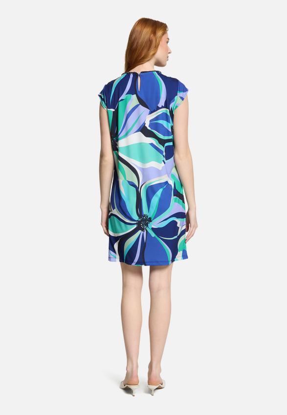 Jerseykleid kurzarm / Modellfoto Rückseite