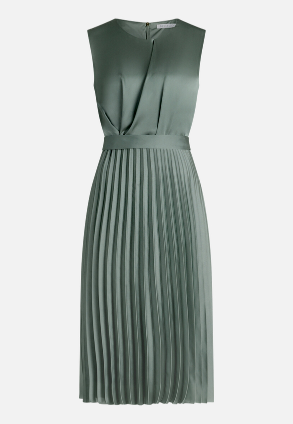 Chiffonkleid mit Plissee / Vorderseite