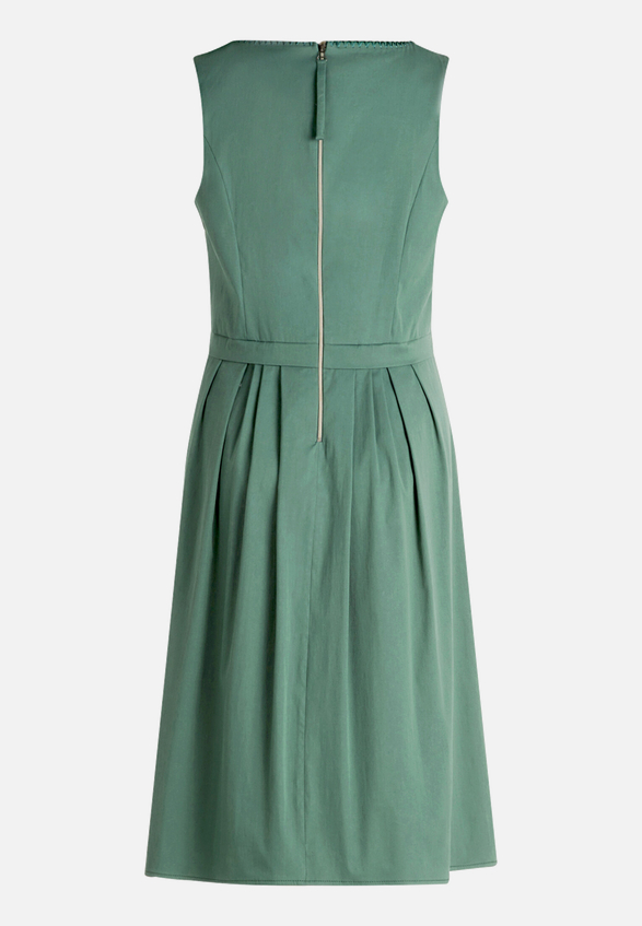 Sommerkleid tailliert / Rückseite
