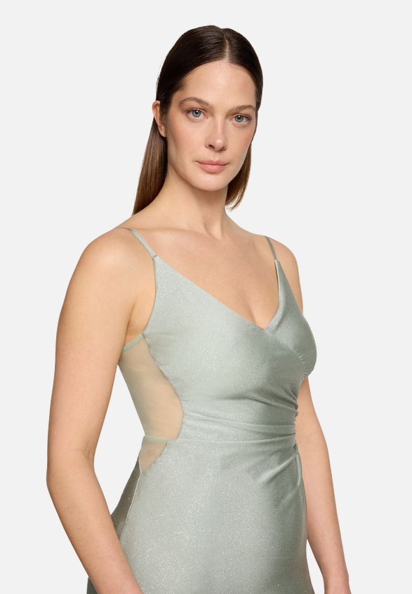 Abendkleid mit Seitenschlitzen / Detailbild