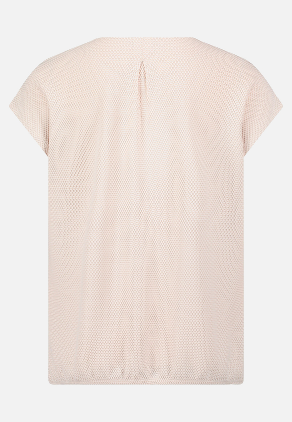 Casual-Shirt mit Struktur / Rückseite