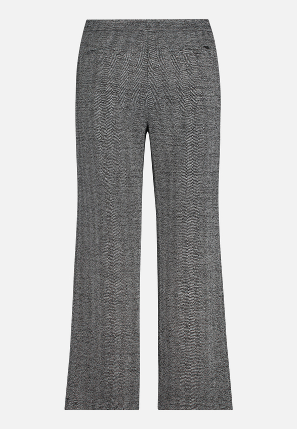Stoffhose mit Lurexfaden / Rückseite
