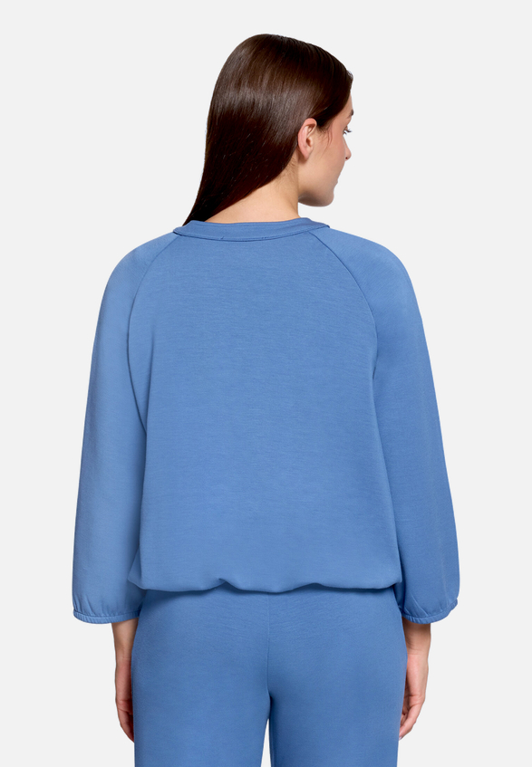 Blouson mit 3/4 Arm / Modellfoto Rückseite