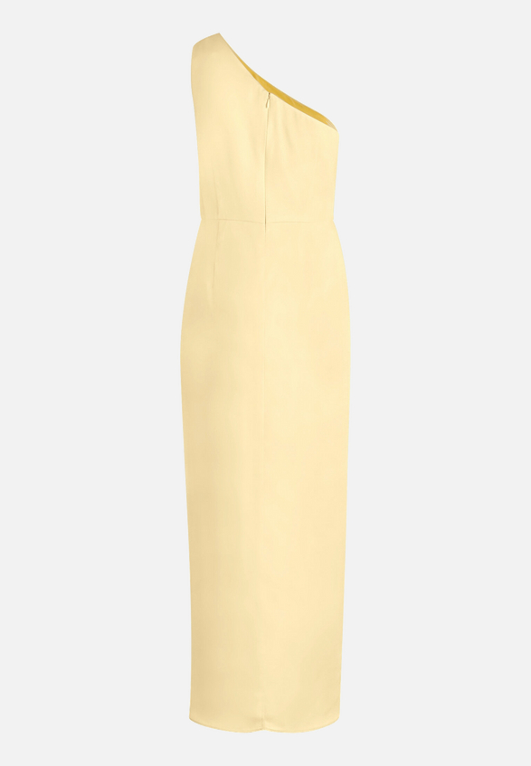 Abendkleid mit Raffung / Rückseite