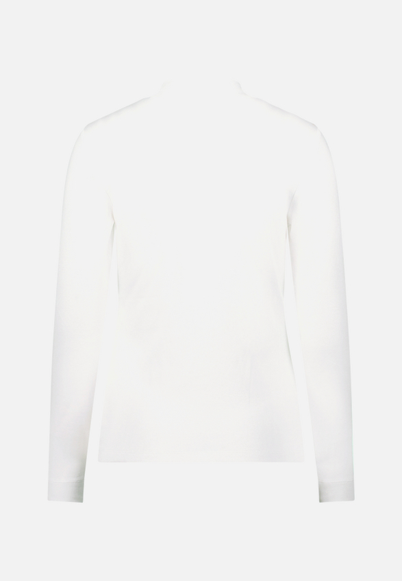 Langarmshirt mit Stehkragen / Rückseite