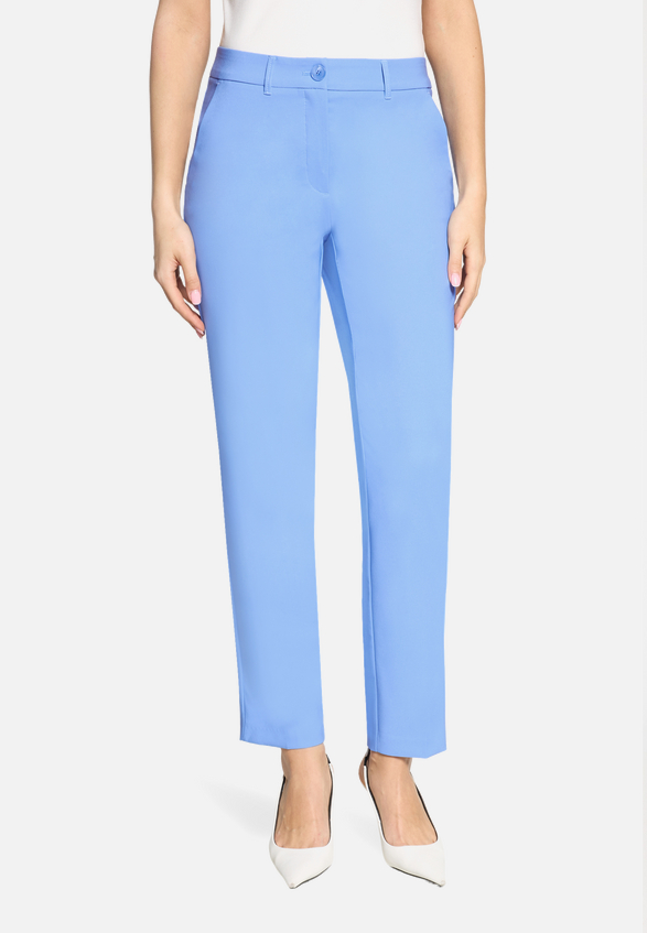 Business-Hose  mit Bügelfalte Style Nele / Modellfoto Vorderseite