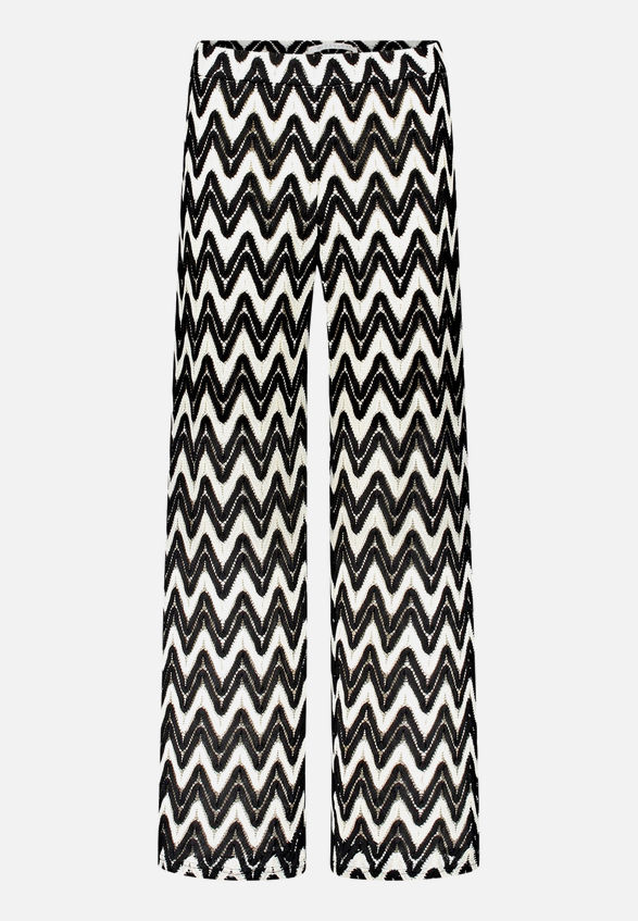 Schlupfhose mit Struktur / Vorderseite