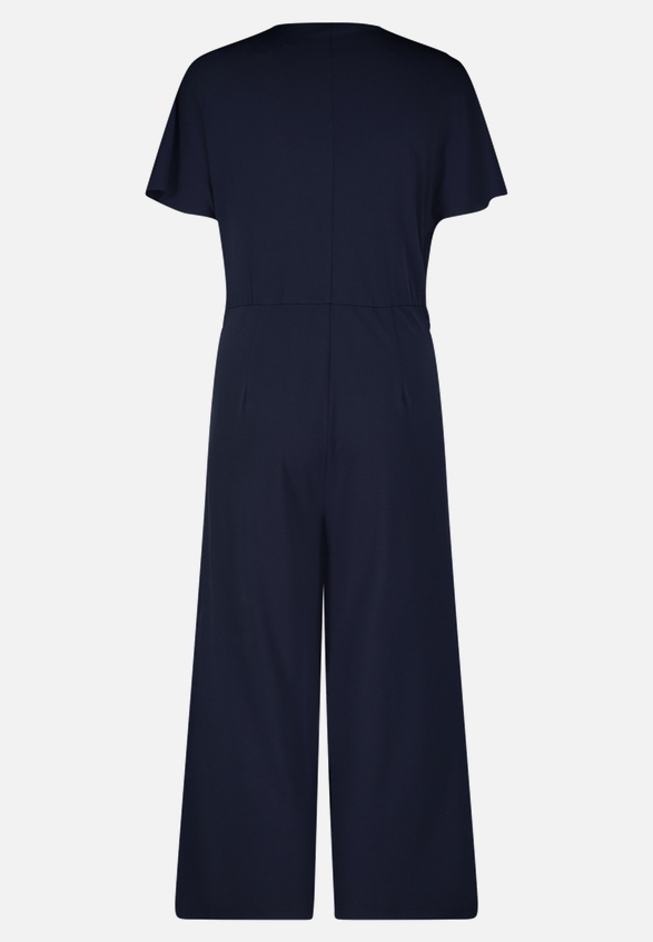 Jumpsuit mit Eingrifftaschen / Rückseite