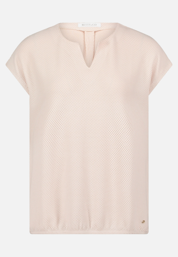 Casual-Shirt mit Struktur / Vorderseite