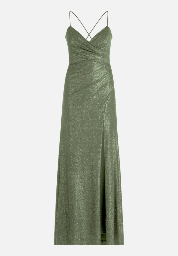 Abendkleid im Glitzer-Look / Vorderseite