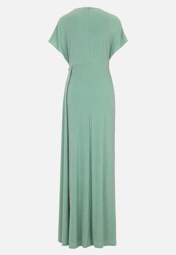 Abendkleid im Glitzer-Look / Rückseite