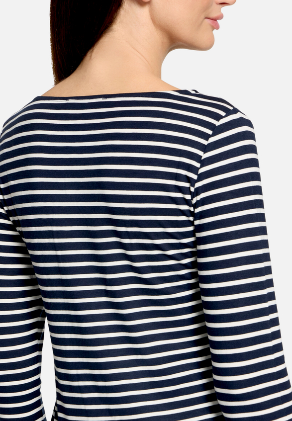 Basic Shirt mit Ringel / Detailbild