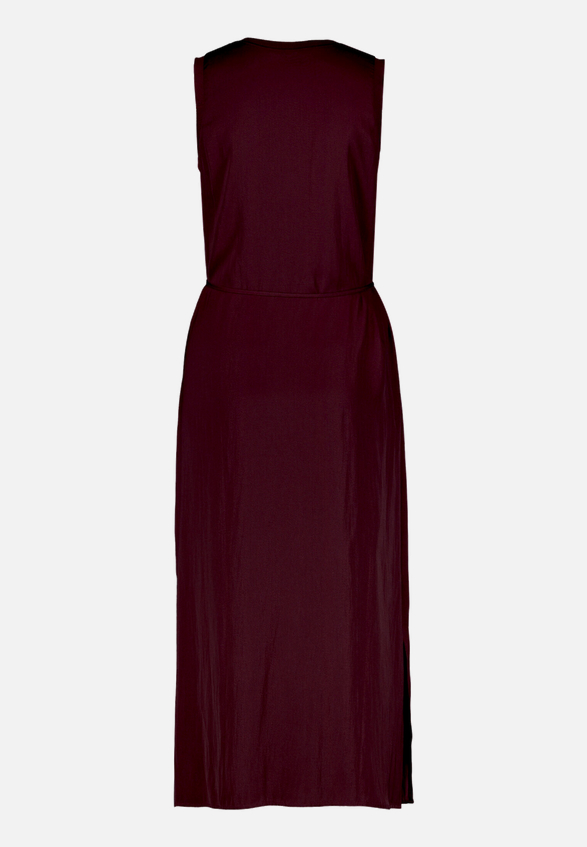 Midikleid  elegant mit Schlitz / Rückseite