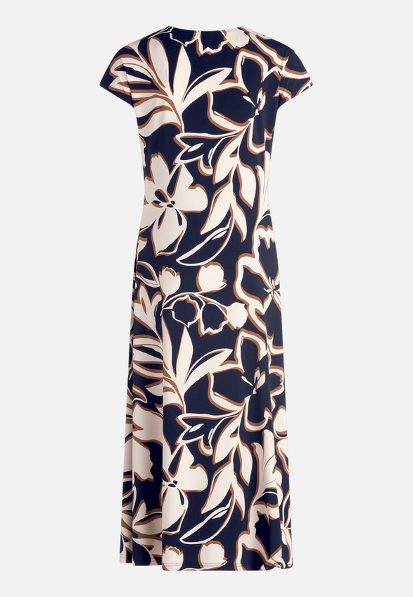 Midikleid mit Raffung / Rückseite