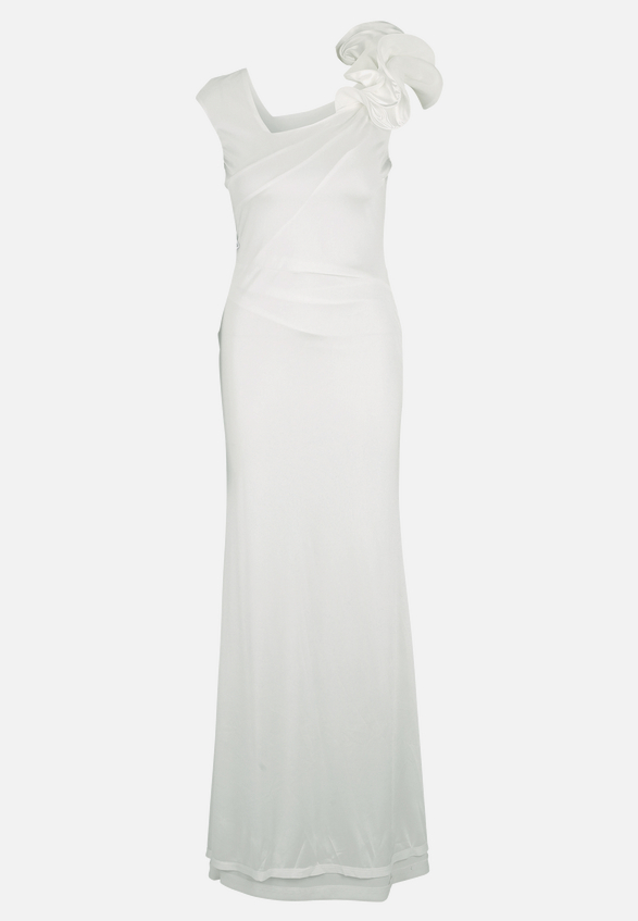 Abendkleid figurbetont / Rückseite