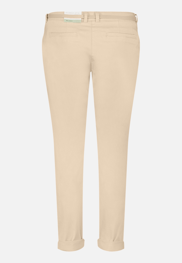 Chino-Hose unifarben / Rückseite