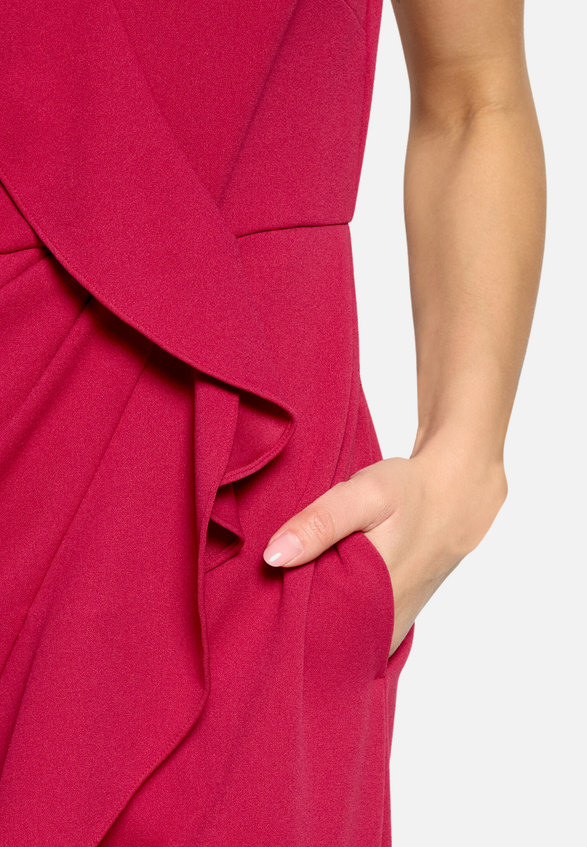 Jumpsuit mit Volant / Detailbild
