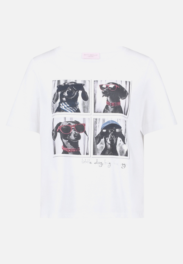 Basic Shirt mit Aufdruck / Vorderseite
