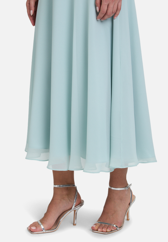 Abendkleid mit Cut-Outs / Detailbild