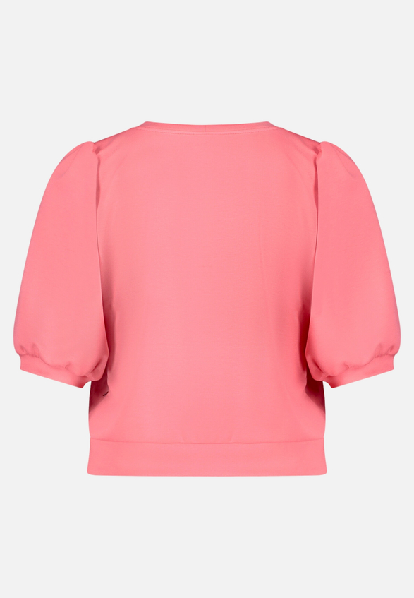 Halbarm-Shirt mit Rundhalsausschnitt / Rückseite
