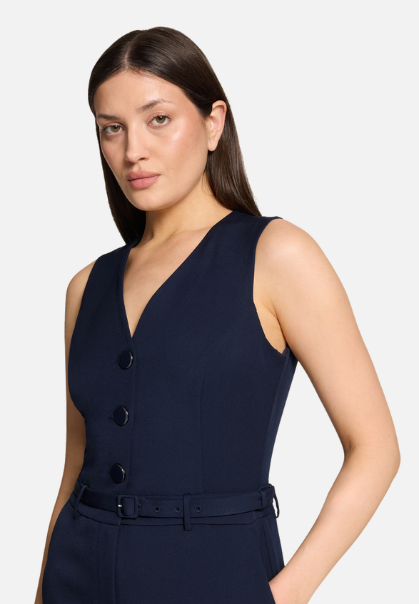 Jumpsuit mit Gürtel / Detailbild