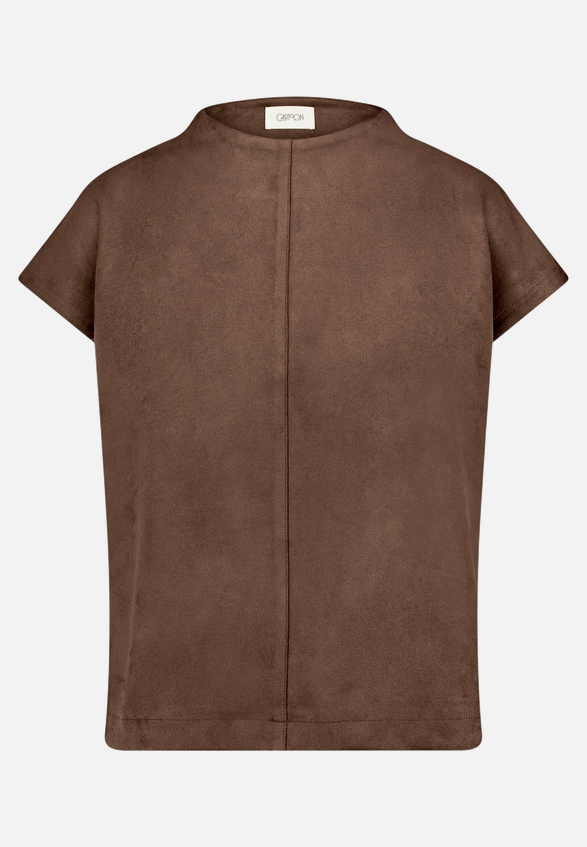 Sweatshirt mit Stehkragen / Vorderseite
