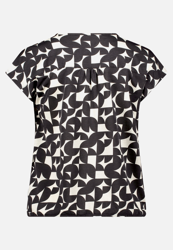 Blusenshirt mit Gummizug / Rückseite
