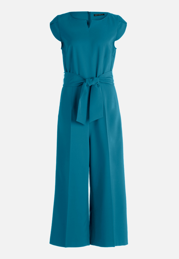 Eleganter Jumpsuit mit Bindegürtel / Vorderseite