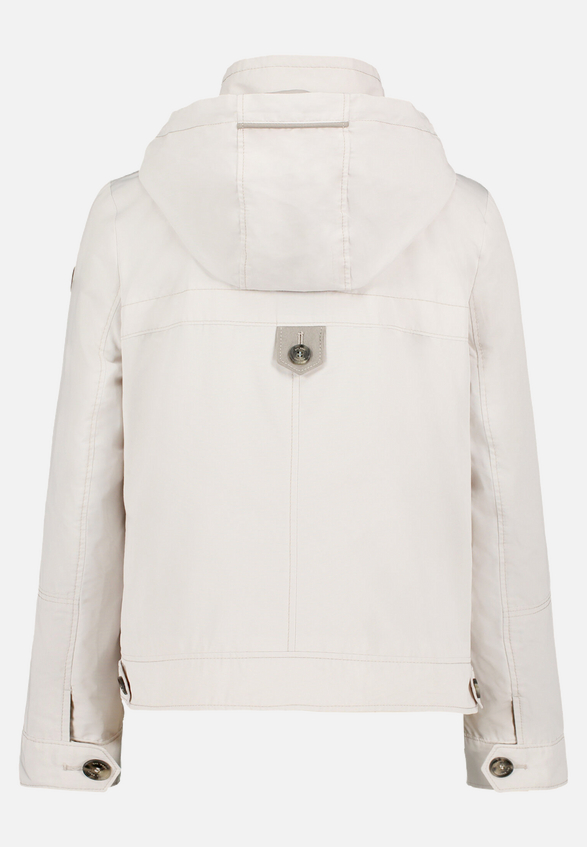 Sommerjacke mit abnehmbarer Kapuze / Rückseite