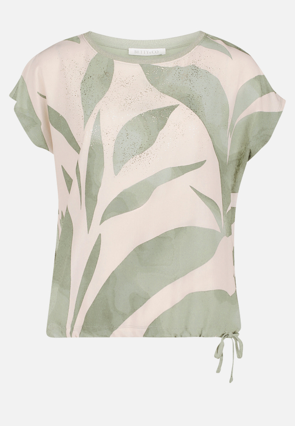 Casual-Shirt mit Print / Vorderseite