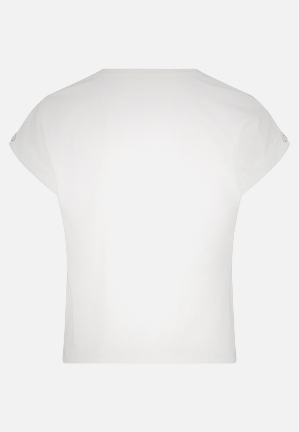 Printshirt mit Ärmelaufschlag / Rückseite