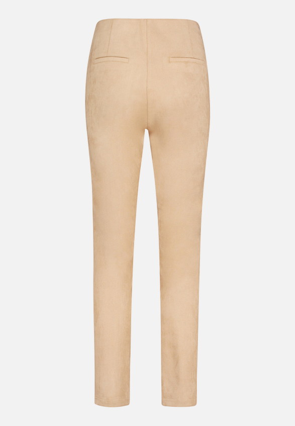 Kunstlederhose  aus Velour Style Selina Fashion  / Rückseite