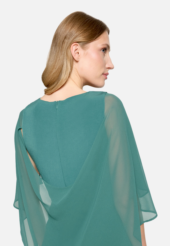 Cocktailkleid mit Raffung / Detailbild