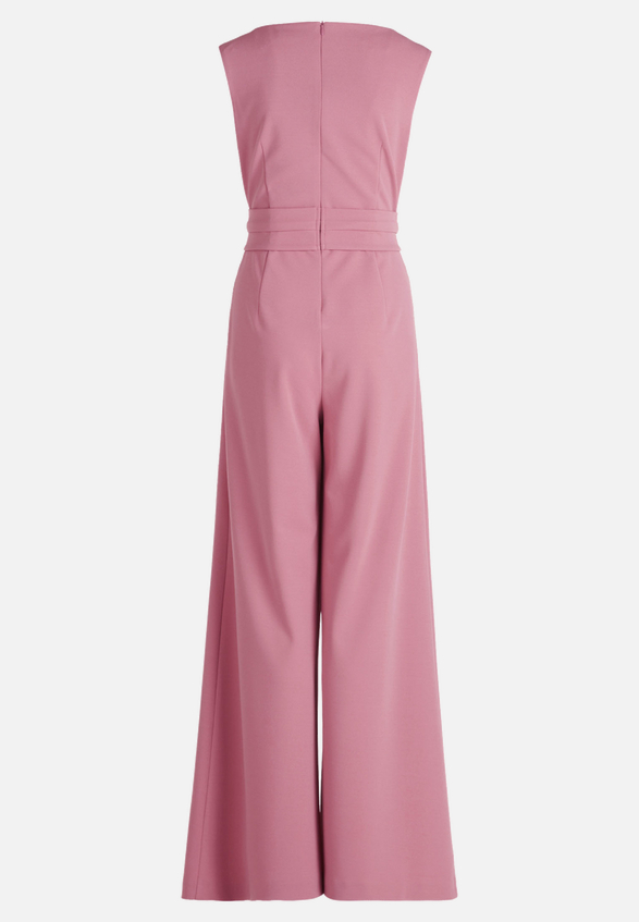 Jumpsuit mit weitem Bein / Rückseite