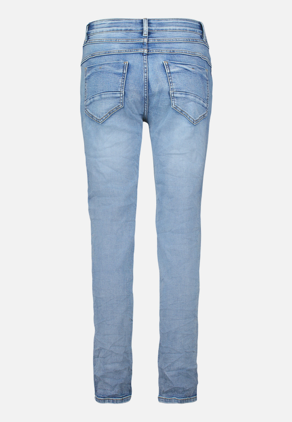 Boyfriend-Jeans im Vintage-Look / Rückseite