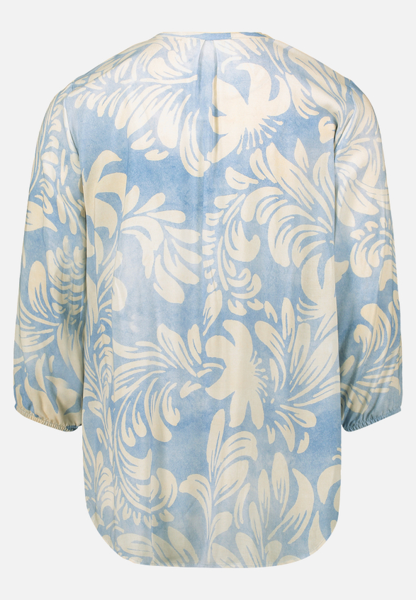 Casual-Bluse mit Gummizug / Rückseite