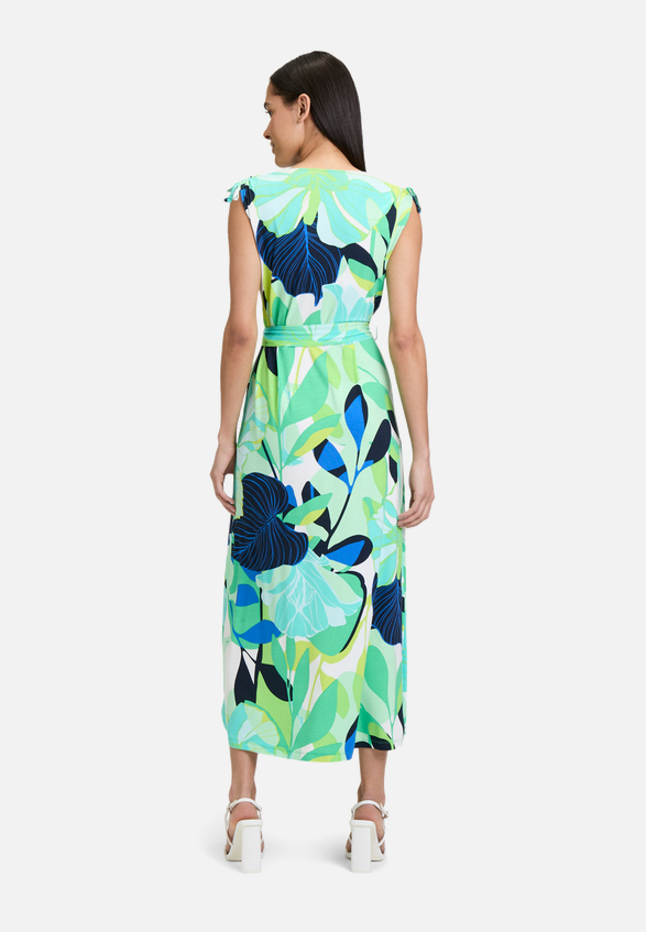 Jerseykleid ohne Arm / Modellfoto Rückseite