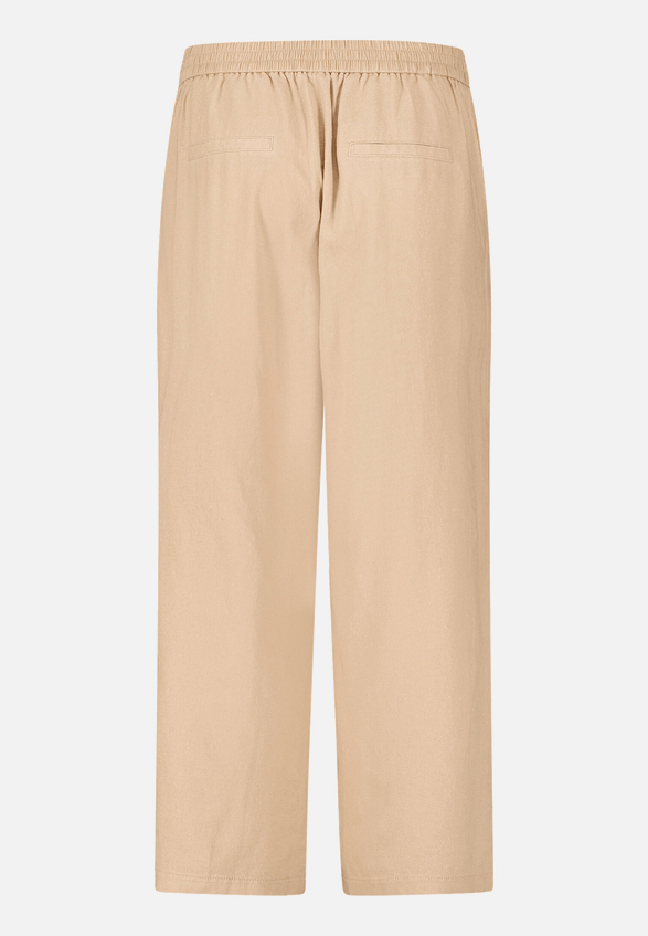 Leinenhose unifarben / Rückseite