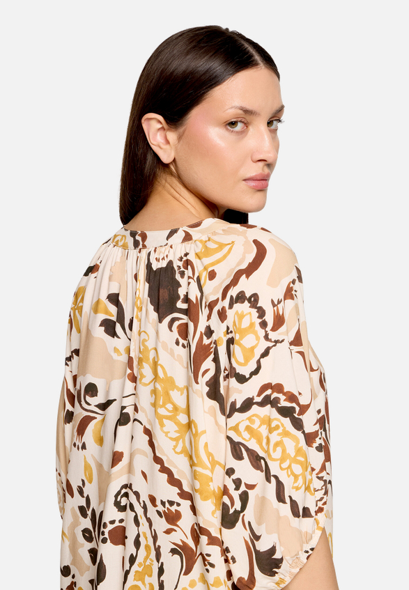 Casual-Bluse mit Raffung / Detailbild