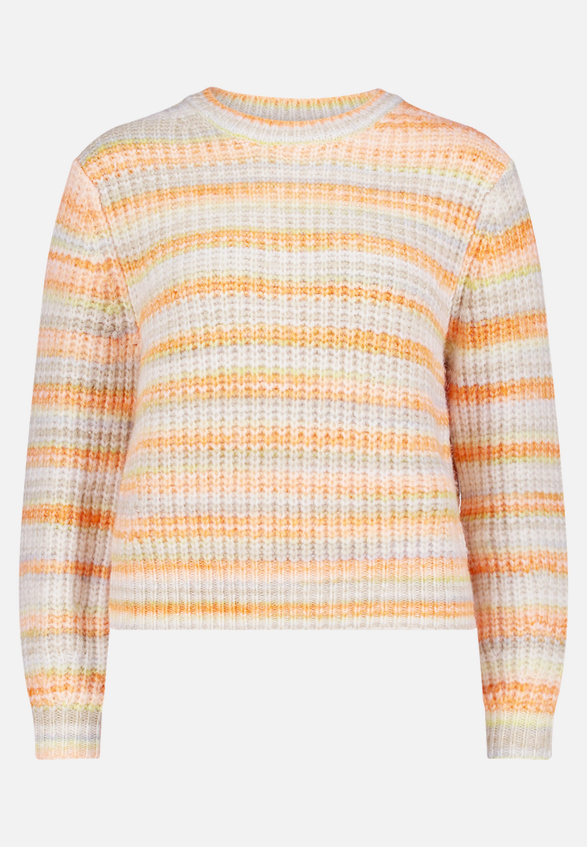 Strickpullover mit Effektgarn / Vorderseite