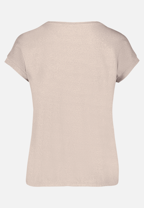 Casual-Shirt mit Rundhalsausschnitt / Rückseite