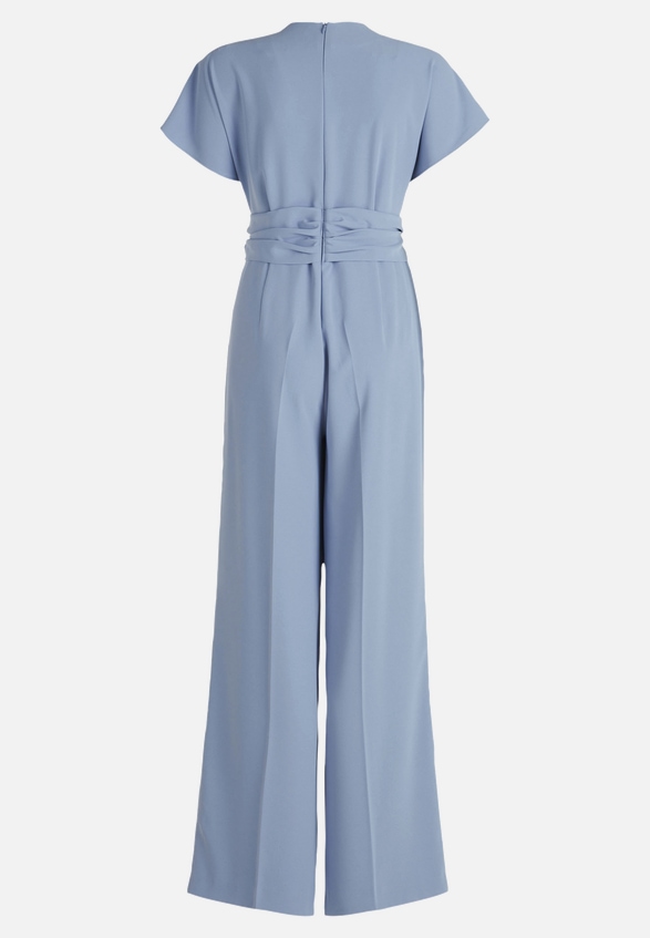 Jumpsuit mit Raffung / Rückseite