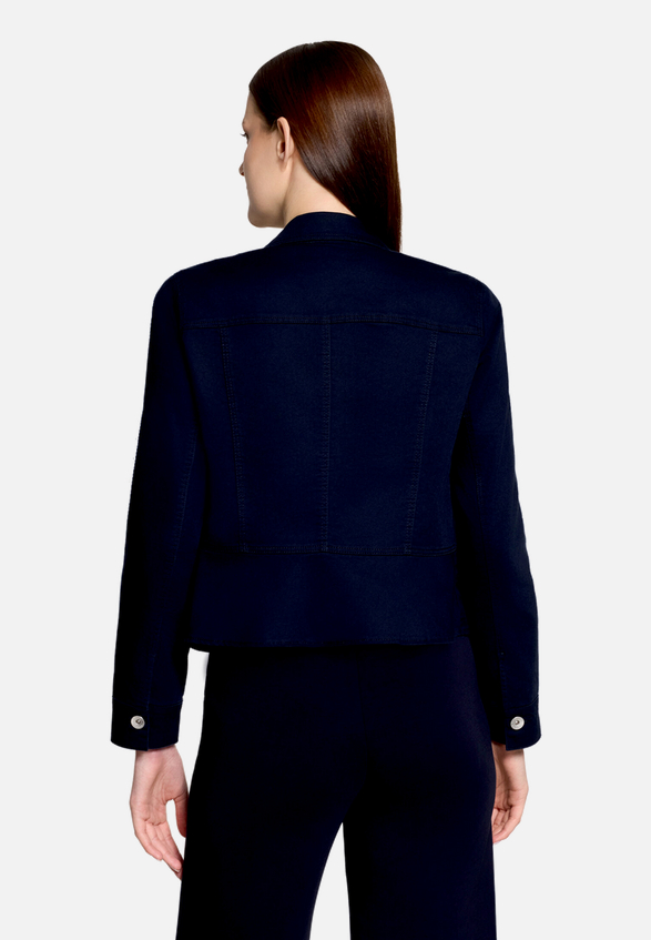 Blazer-Jacke langarm / Modellfoto Rückseite