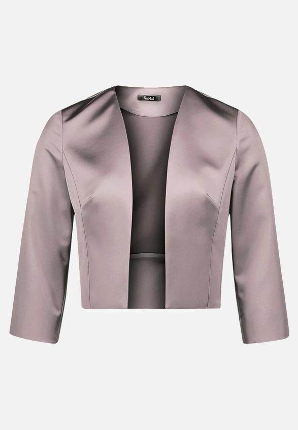 Bolero-Jacke mit Kellerfalten / Vorderseite