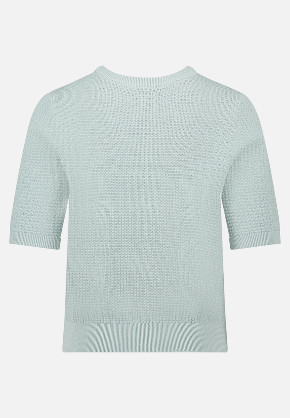 Strickpullover mit Struktur / Rückseite
