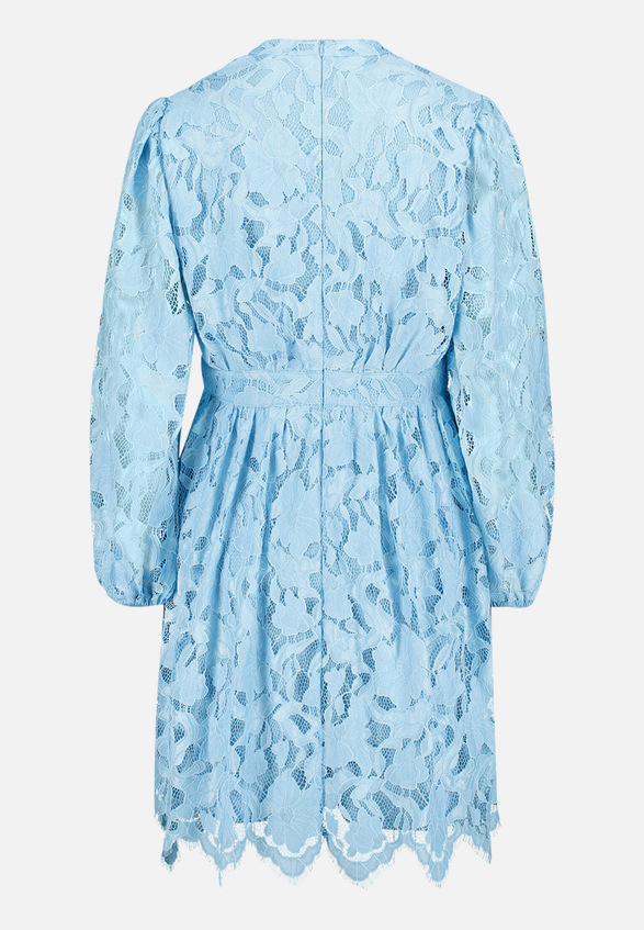 Spitzenkleid mit Spitze / Rückseite