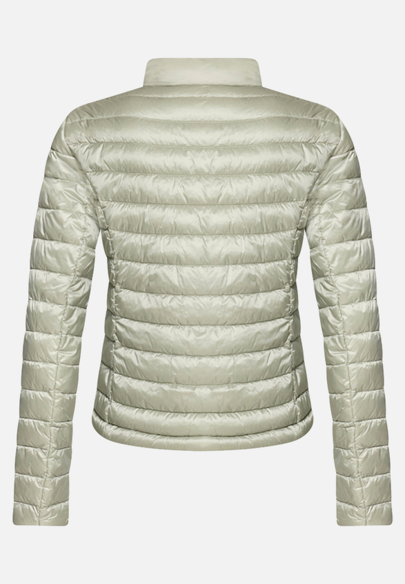 Steppjacke mit Stehkragen / Rückseite