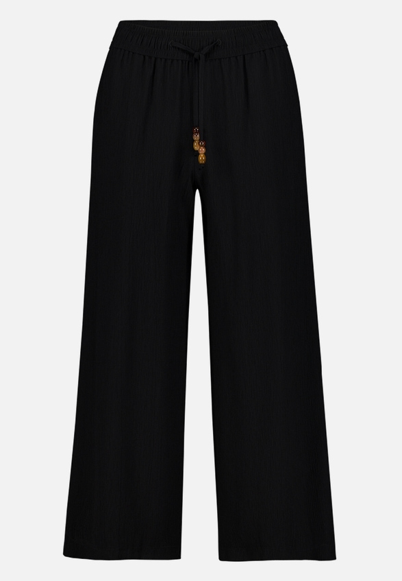 Stoffhose 7/8 mit Bindedetail  / Vorderseite