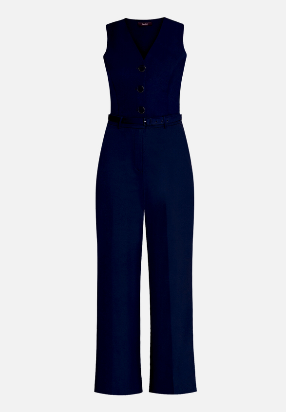 Jumpsuit mit Gürtel / Vorderseite